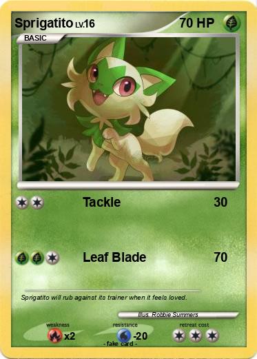 Pokemon Sprigatito