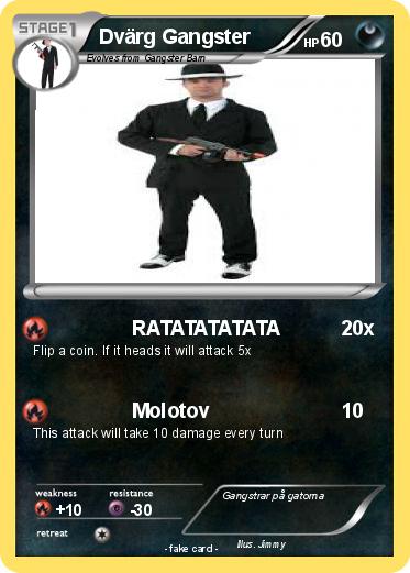 Pokemon Dvärg Gangster