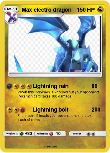 Pokemon Max electro dragon
