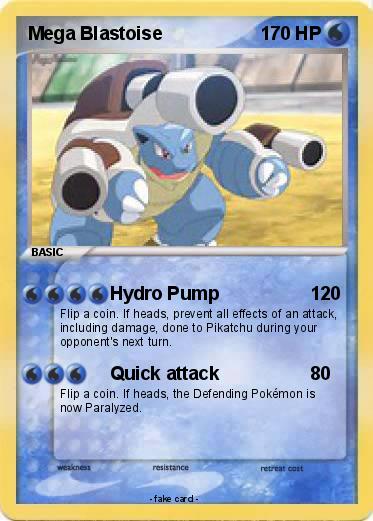 Pokemon Mega Blastoise