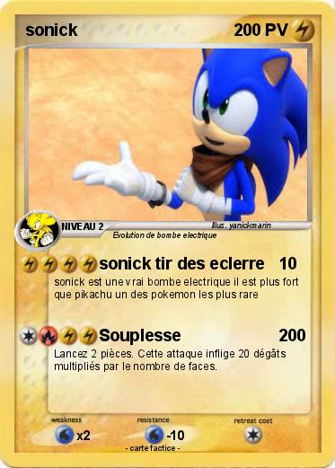 Pokemon sonick