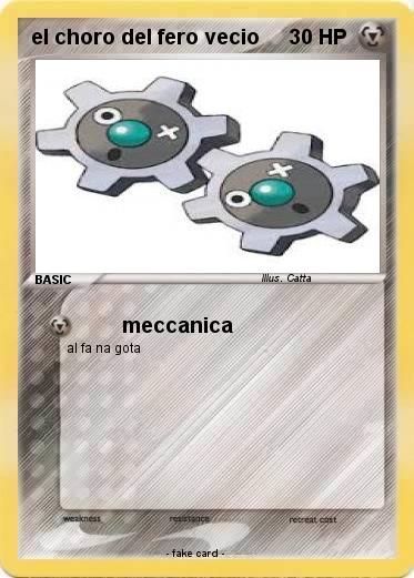 Pokemon el choro del fero vecio