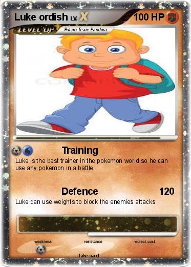Pokemon Luke ordish