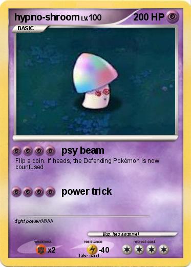 Pokemon hypno-shroom