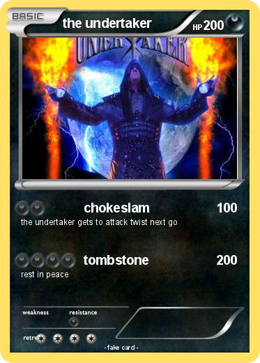 Pokemon the undertaker