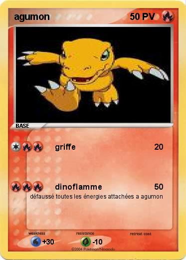 Pokemon agumon