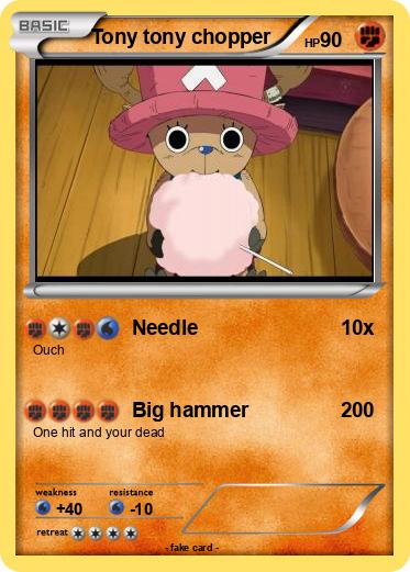 Pokemon Tony tony chopper