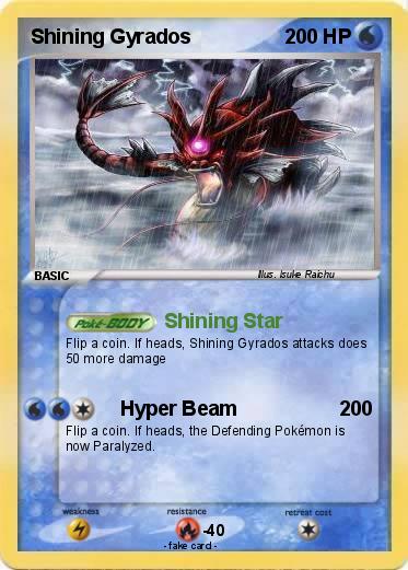Pokemon Shining Gyrados