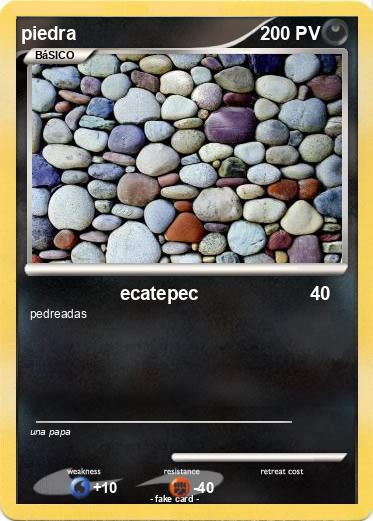 Pokemon piedra