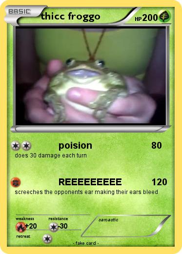 Pokemon thicc froggo
