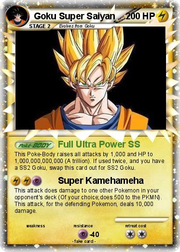 Pokemon Goku Super Saiyan