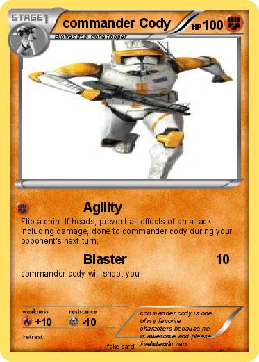 Pokemon commander Cody