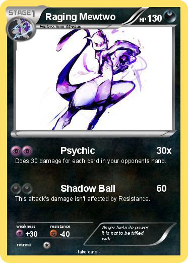 Pokemon Raging Mewtwo