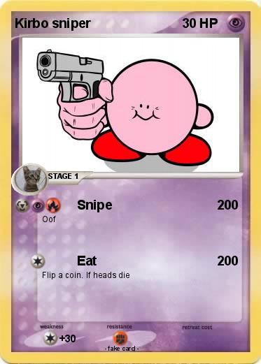 Pokemon Kirbo sniper