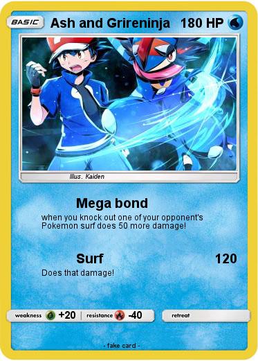 Pokemon Ash and Grireninja
