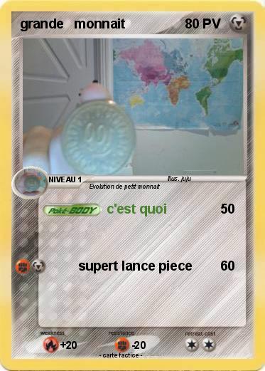 Pokemon grande   monnait