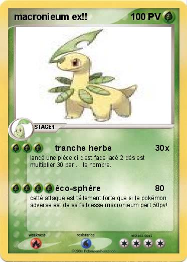 Pokemon macronieum ex!!