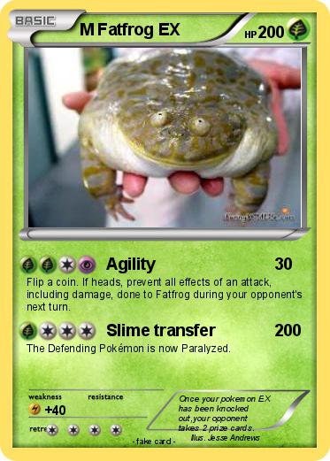 Pokemon M Fatfrog EX