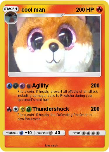 Pokemon cool man