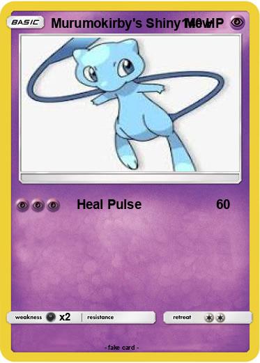 Pokemon Murumokirby's Shiny Mew