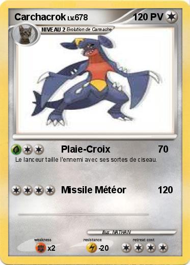 Pokemon Carchacrok