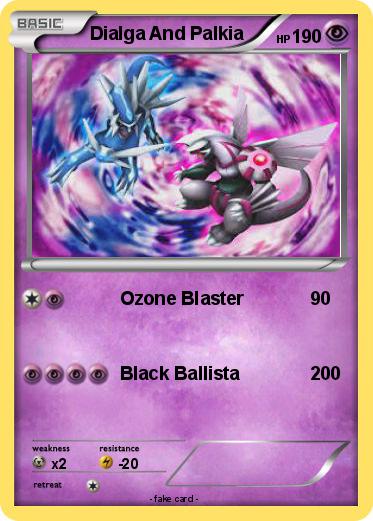 Pokemon Dialga And Palkia
