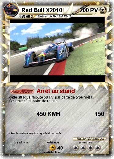 Pokemon Red Bull X2010