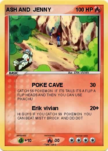 Pokemon ASH AND  JENNY