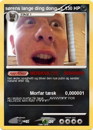 Pokemon sørens lange ding dong