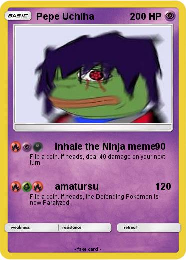 Pokemon Pepe Uchiha