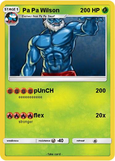 Pokemon Pa Pa Wilson