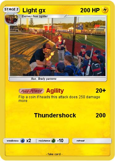 Pokemon Light gx