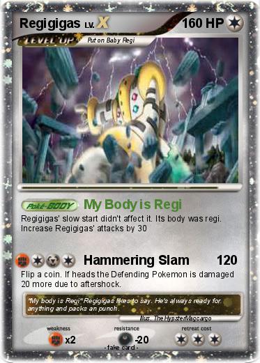 Pokemon Regigigas