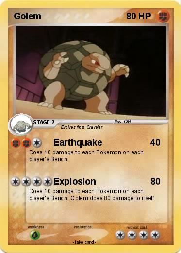 Pokemon Golem