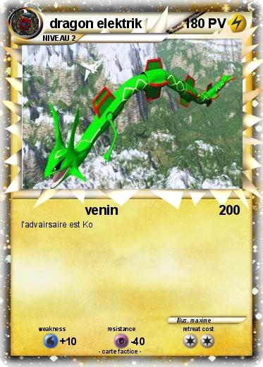 Pokemon dragon elektrik