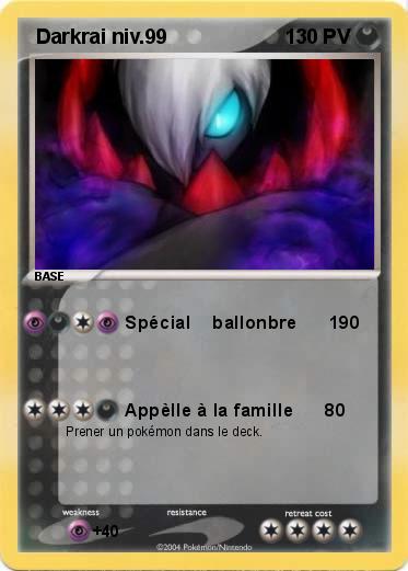 Pokemon  Darkrai niv.99