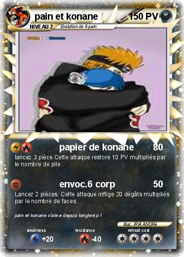 Pokemon pain et konane