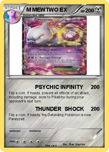 Pokemon M MEWTWO EX