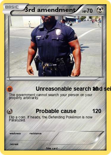 Pokemon 3rd amendment