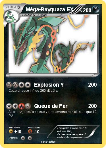 Pokemon Méga-Rayquaza EX