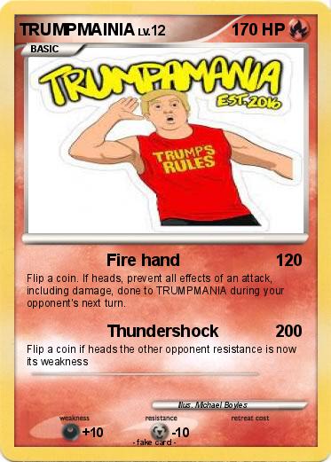 Pokemon TRUMPMAINIA