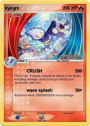 Pokemon kyogre