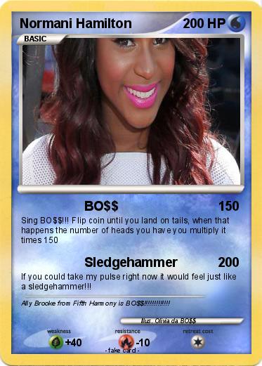 Pokemon Normani Hamilton
