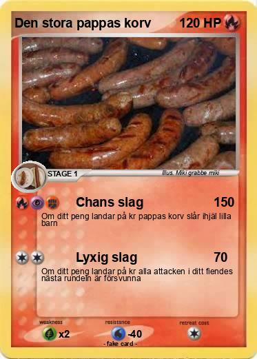 Pokemon Den stora pappas korv