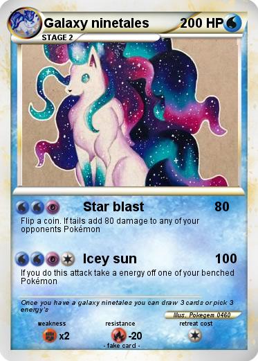 Pokemon Galaxy ninetales