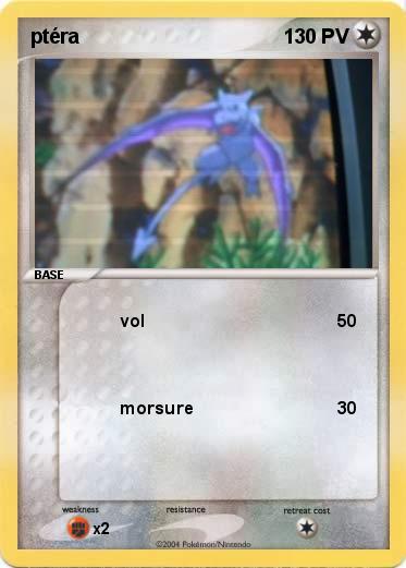 Pokemon ptéra