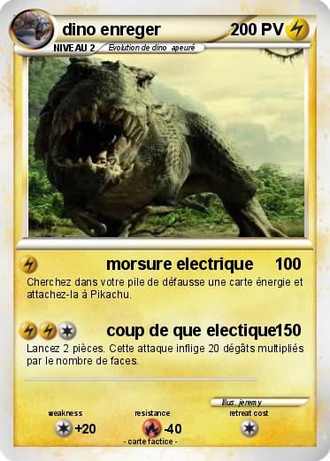 Pokemon dino enreger