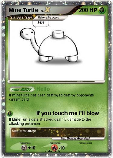 Pokemon Mine Turtle