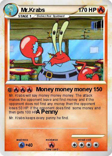 Pokemon Mr.Krabs