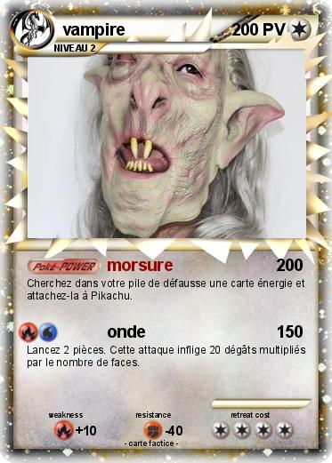 Pokemon vampire